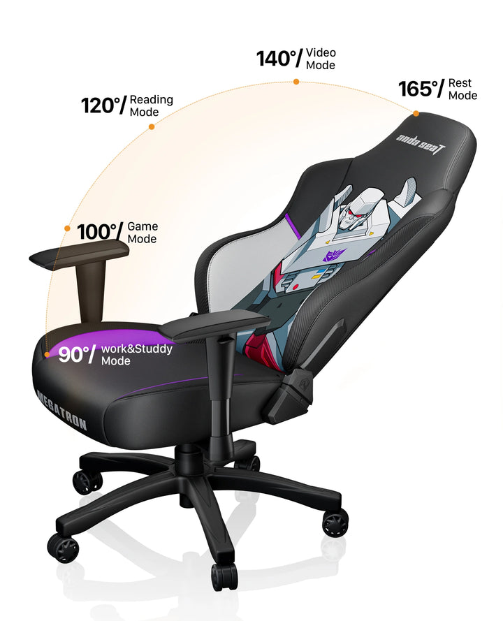 megatron gaming chair recline
