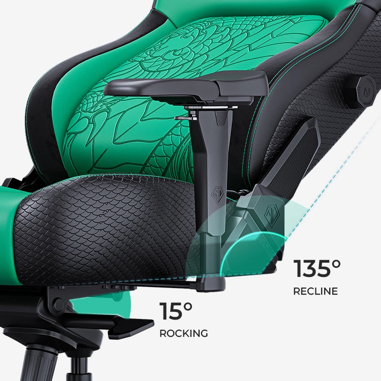 kaiser 4 flyquest edition with 135 degree recline and 15 degree rocking