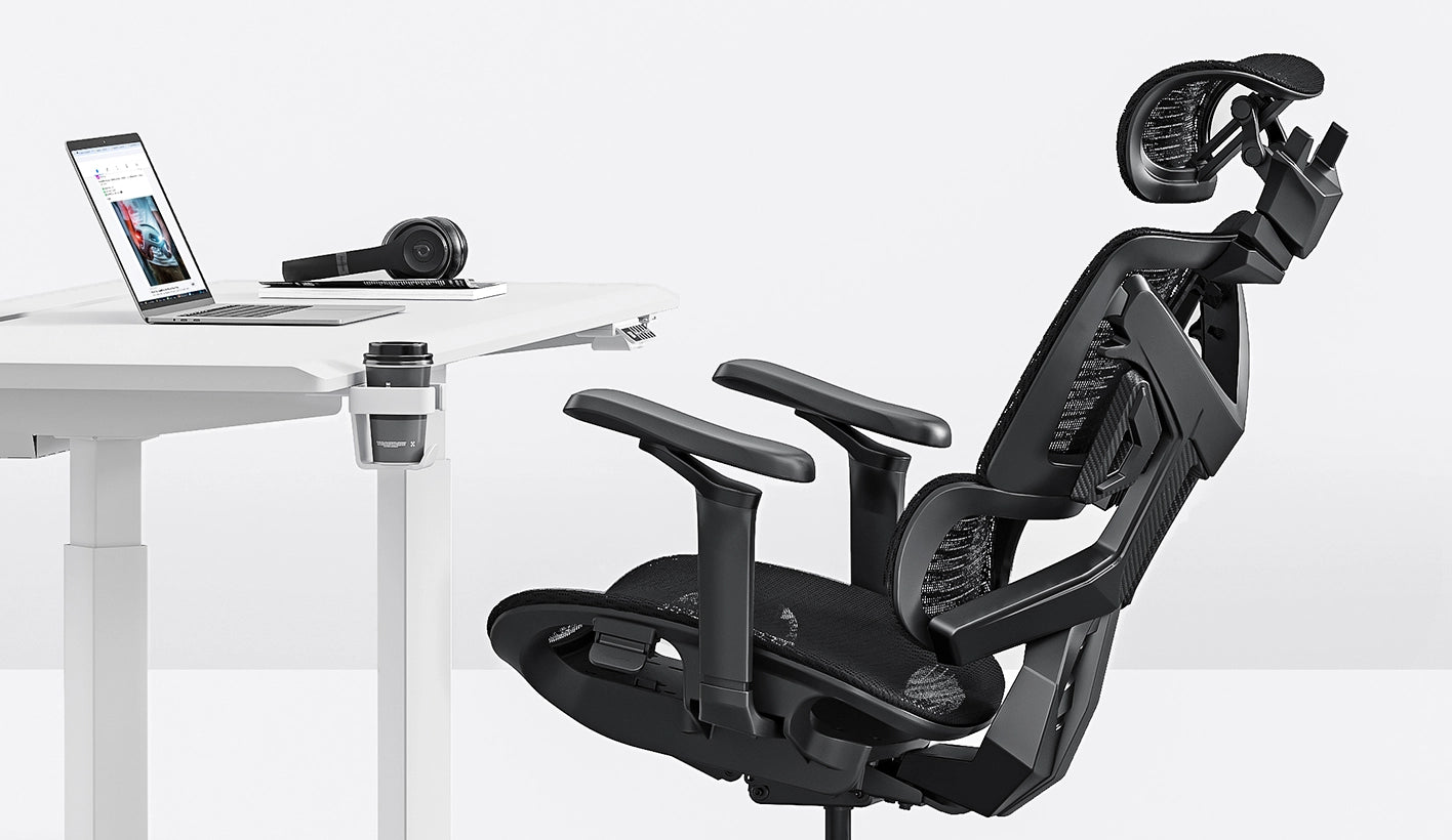 andaseat x-air mesh chair with comfort savvy backrest
