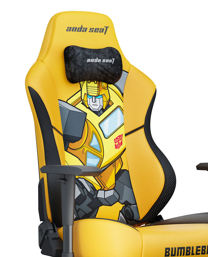 bumblebee gaming chair head pillow