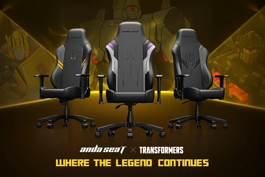 First Look: AndaSeat & New Transformers Edition Gaming Chairs Unveiled