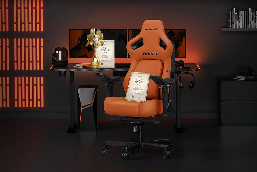 AndaSeat Kaiser 4 Triumphs at 2024 Design Awards, Celebrate with Back-to-School Deals
