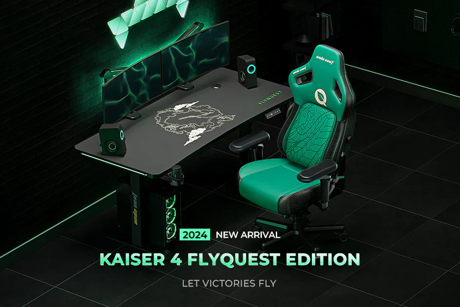 AndaSeat and FlyQuest Unveil the 2024 Kaiser 4 FlyQuest Edition Gaming Chair, Celebrating Ongoing Partnership