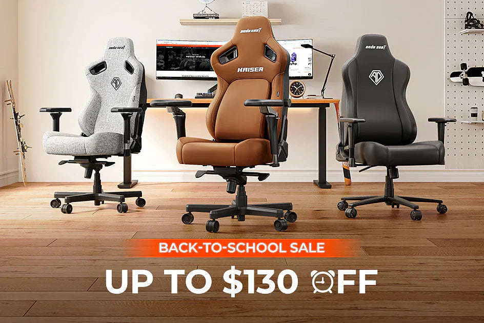 AndaSeat Highlights Ergonomic Design Innovation in 2025 Back-to-School Season, Featuring Kaiser 4 Series