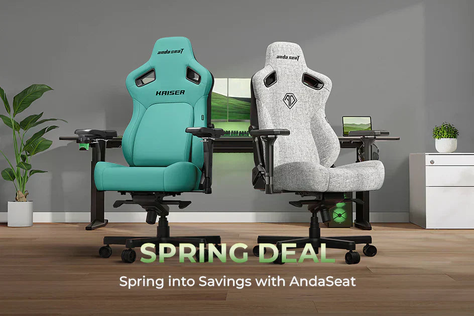 AndaSeat Big Spring Deal 2025 – Save Up to $150 on Best-Selling Gaming Chairs!