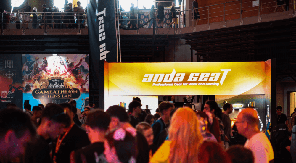 Gameathlon 2026: AndaSeat Joins Greece's Gaming Festival