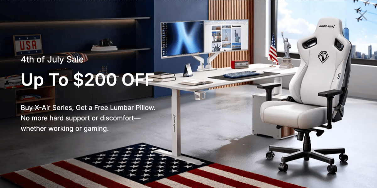 AndaSeat Independence Day Sale: Best Gaming Chair Deal