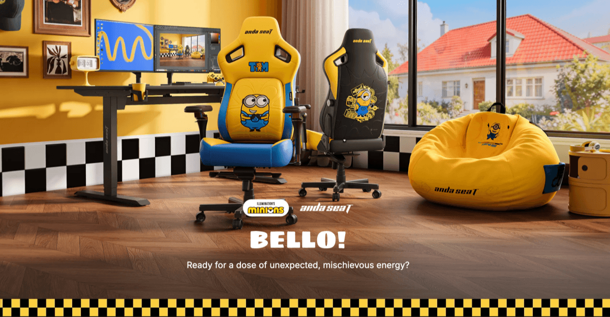 Minions x AndaSeat: Bring the Movie Into Your Gaming Setup
