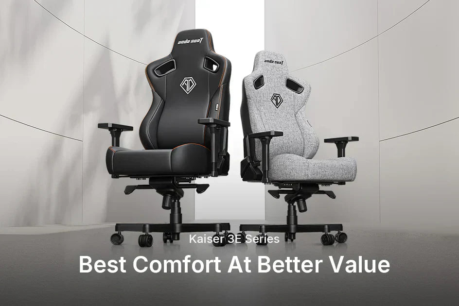 AndaSeat Unveils Kaiser 3E: An Affordable Ergonomic Gaming Chair with All the Essentials