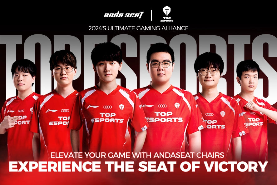 AndaSeat Joins Forces with Top Esports for a New Era in Esports Excellence