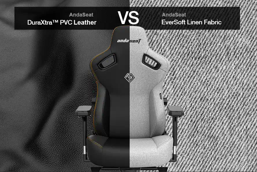 Difference Between Linen Fabric and PVC Leather Gaming Chair
