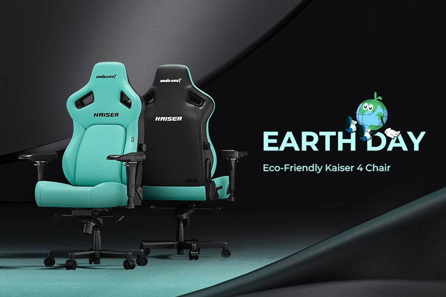 AndaSeat Champions Sustainability this Earth Day with the Eco-Friendly Kaiser 4 Chair