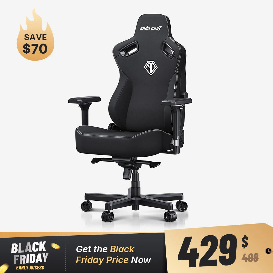 AndaSeat Carbon Black Kaiser 3 Series Ergonomic Gaming Chair
