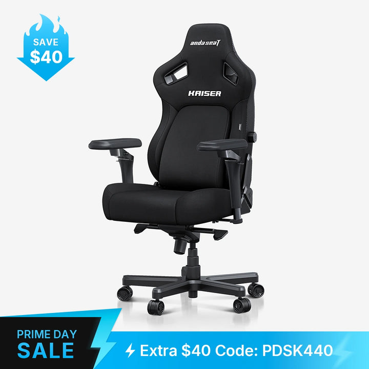 AndaSeat Carbon Black Kaiser 4 6D Armrest Gaming Chair – AndaSeat
