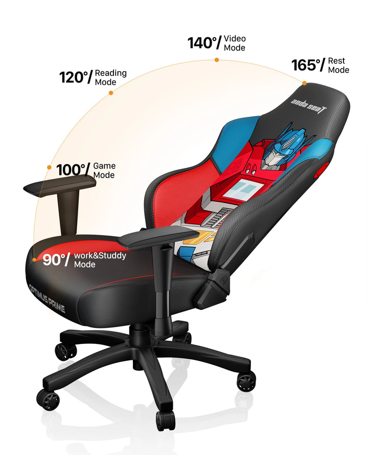 optimus prime gaming chair recline