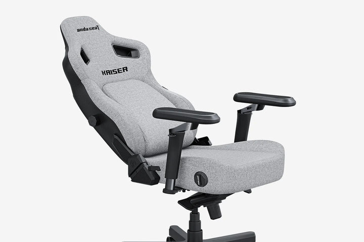 AndaSeat Ash Gray Kaiser 4 6D Armrest Gaming Chair – AndaSeat Official