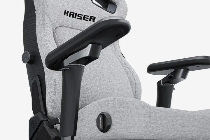 AndaSeat Ash Gray Kaiser 4 6D Armrest Gaming Chair – AndaSeat Official