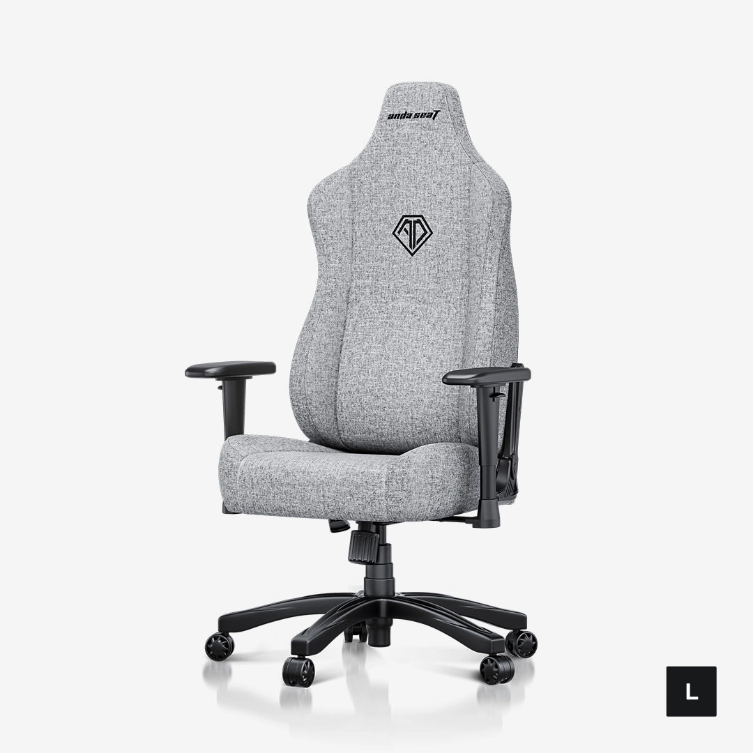 AndaSeat Ash Gray Novis Series Best Budget Ergonomic Gaming Chair