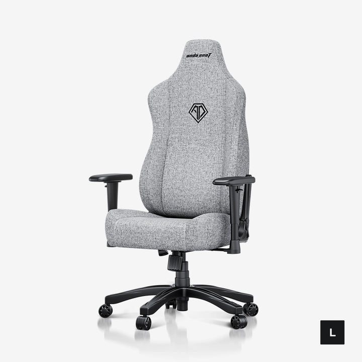 AndaSeat Ash Gray Novis Series Best Budget Ergonomic Gaming Chair