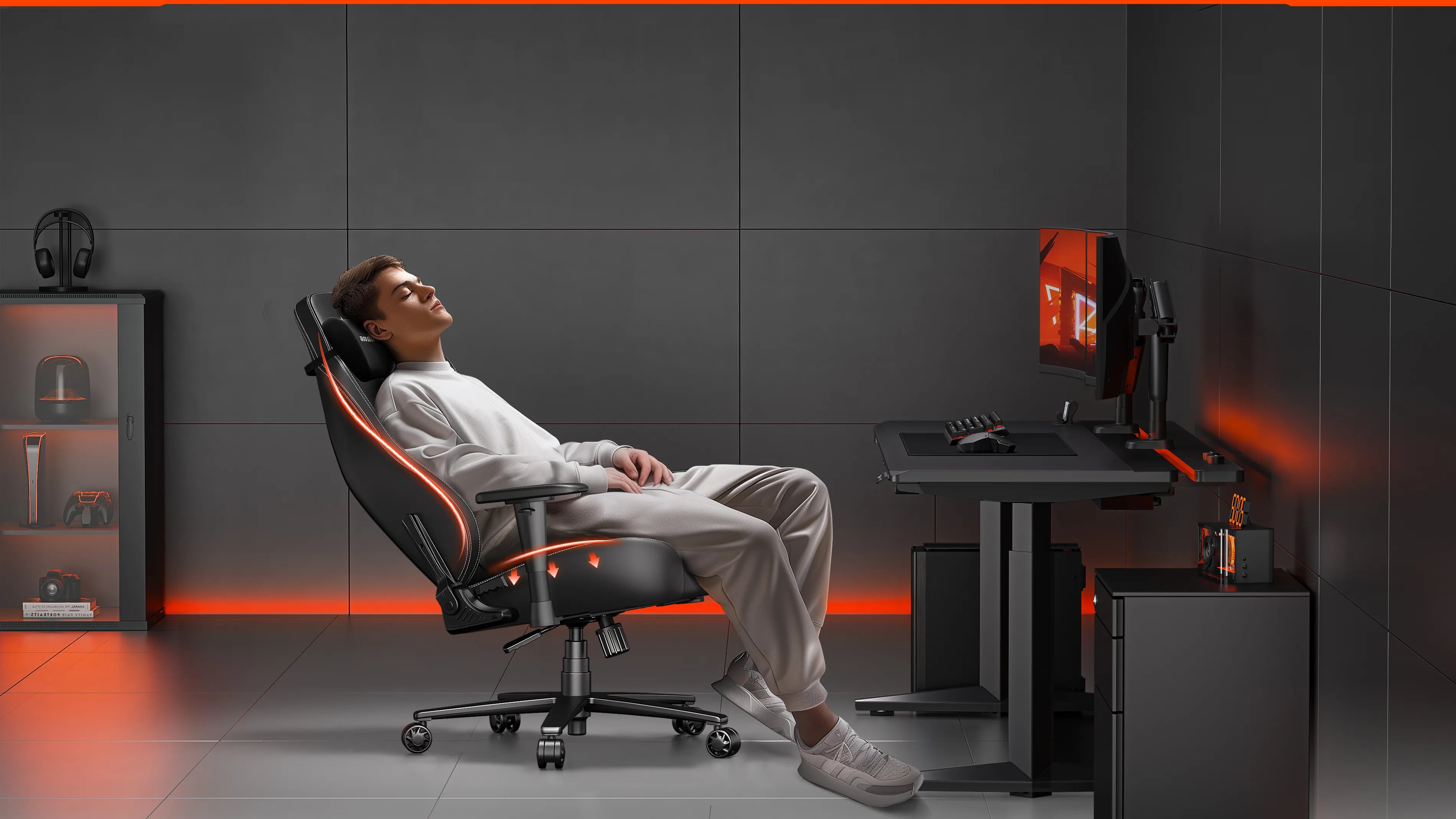 andaseat novis series ergonomic gaming chair