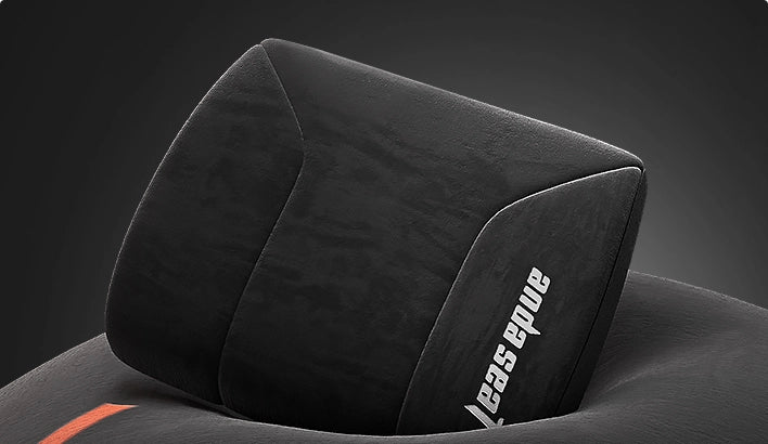 andaseat novis gaming chair with optional head and lumbar pillows