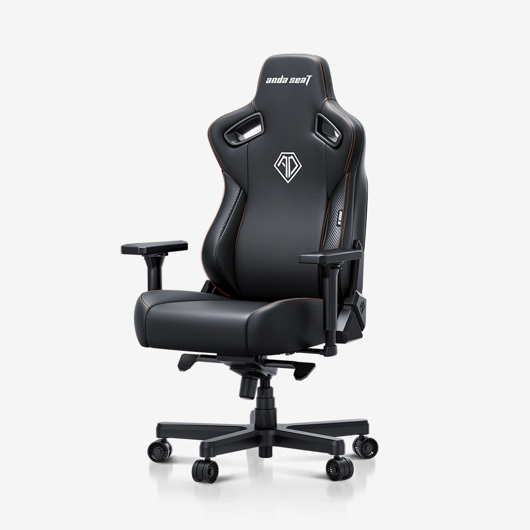 AndaSeat Kaiser 3E Series XL Ergonomic Office Gaming Chair Elegant Black PVC Leather product image