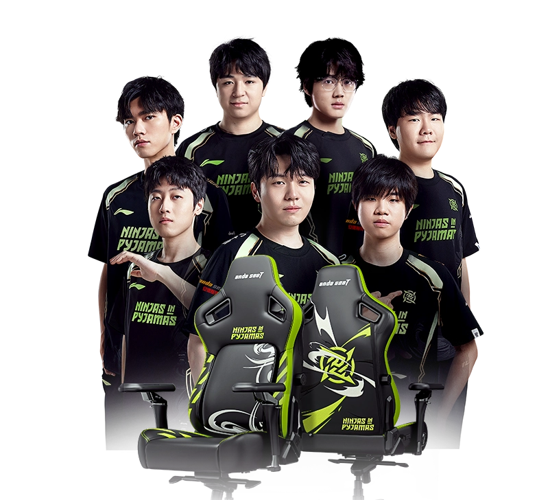 andaseat ninjas in pyjamas team