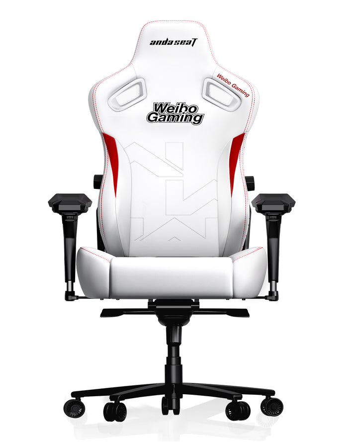 andaseat wbg edition gaming chair front without pillow