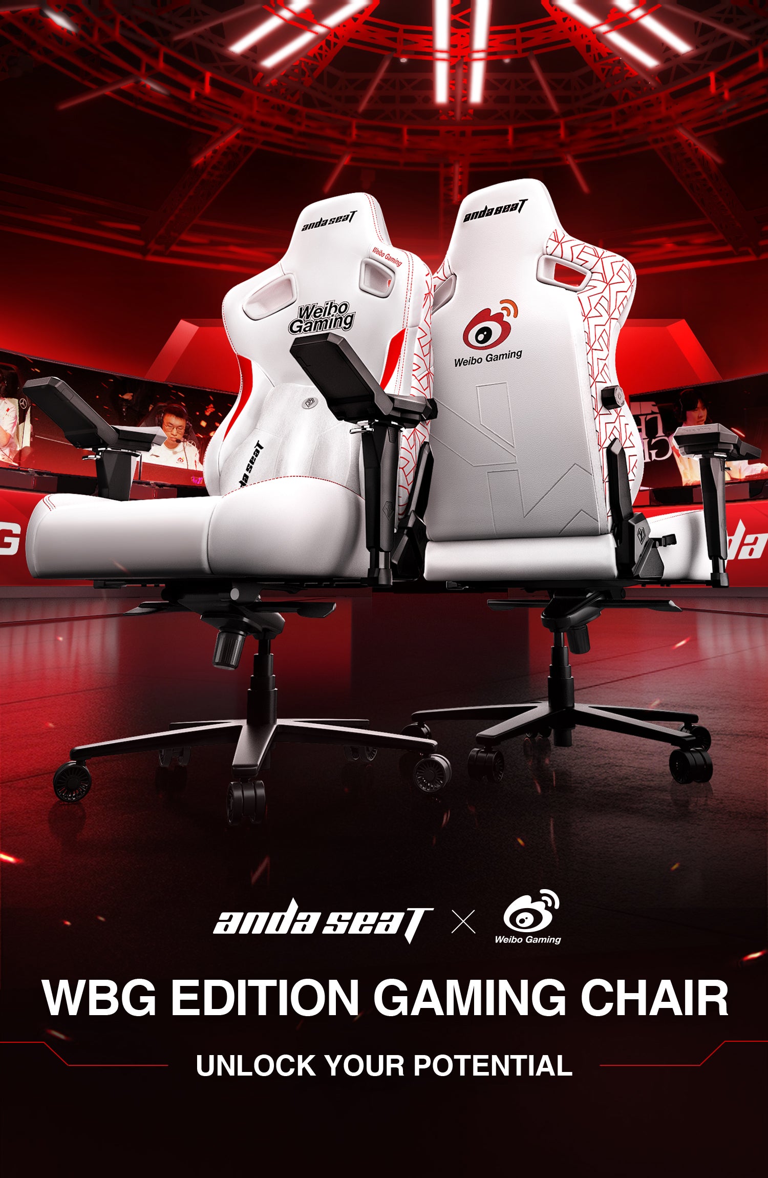 Unlock Comfort with AndaSeat's WBG Edition Gaming Chair
