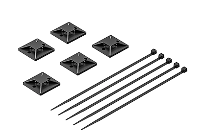 xtreme standing desk cable ties