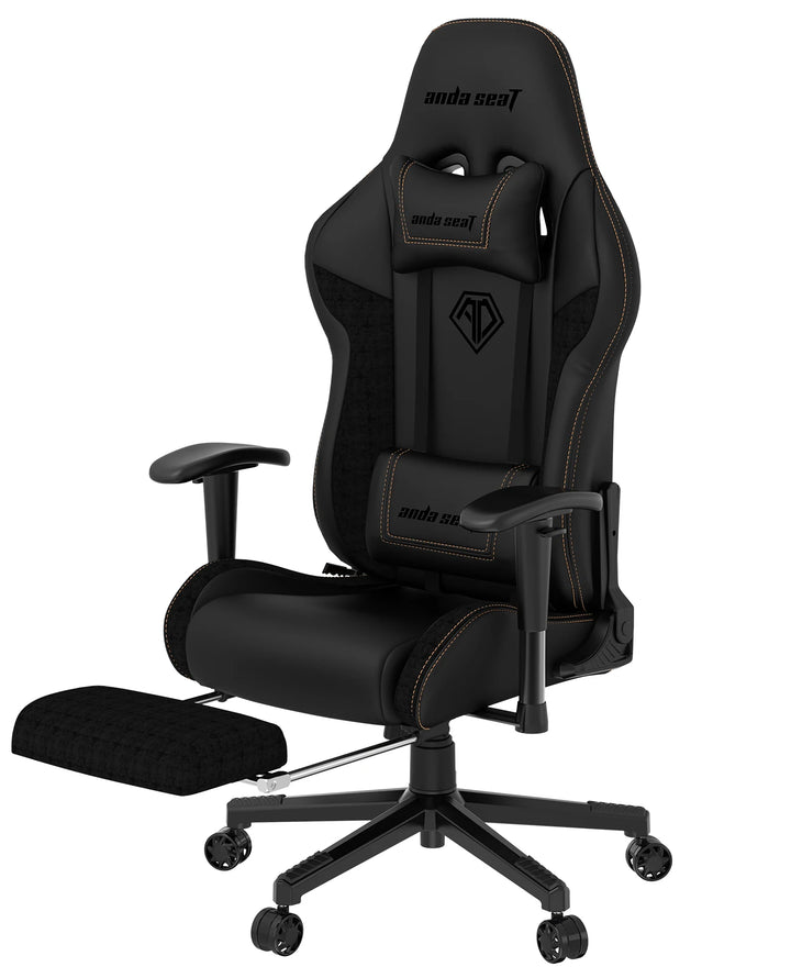 jungle 2 series gaming chair with footrest