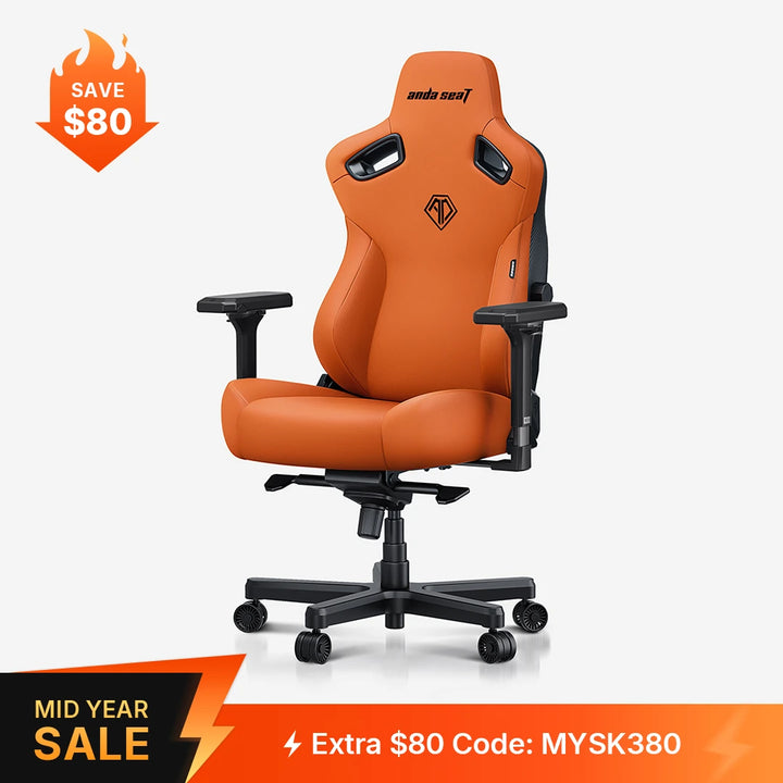 AndaSeat Blaze Orange Kaiser 3 Series Ergonomic Gaming Chair
