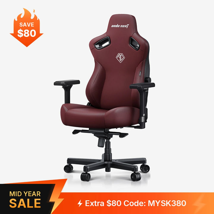 AndaSeat Classic Maroon Kaiser 3 Series Ergonomic Gaming Chair