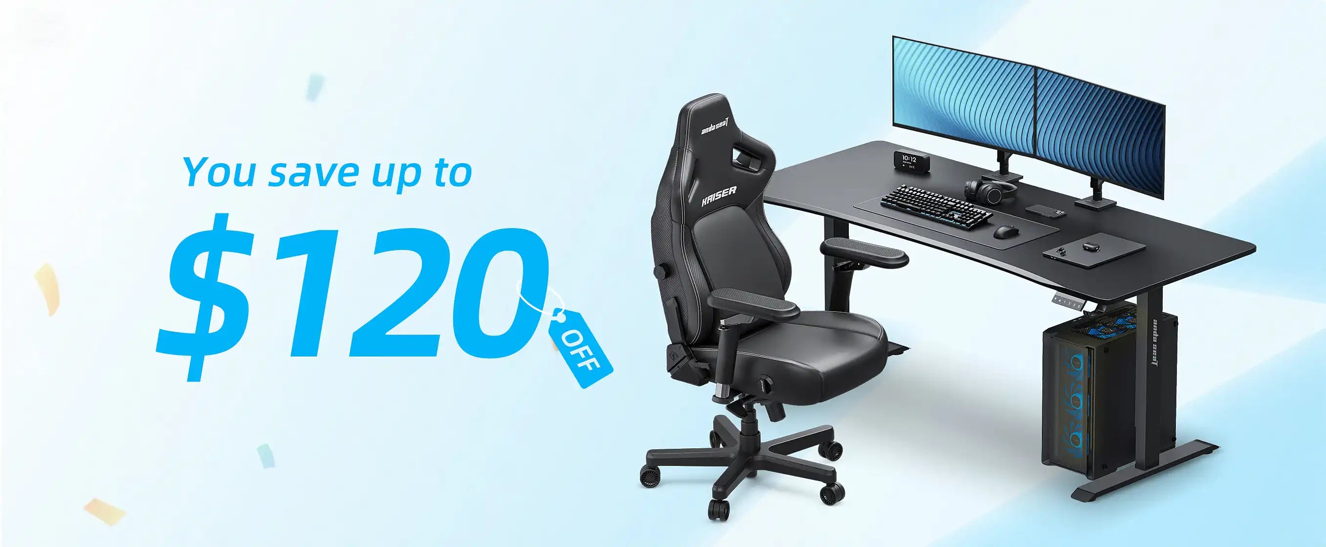 Kaiser 4 and Xtreme Standing Desk Bundle