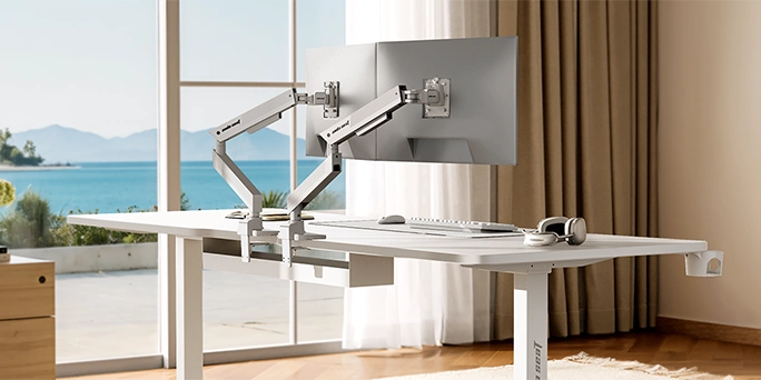 Axis Monitor Arm and Xtreme Standing Desk Bundle