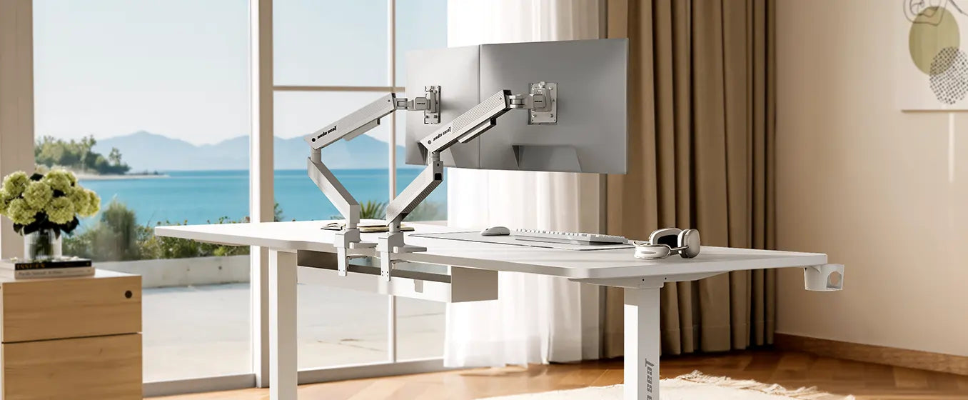 Axis Monitor Arm and Xtreme Standing Desk Bundle