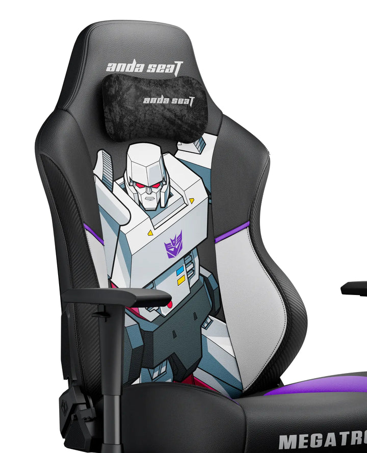 megatron gaming chair head pillow