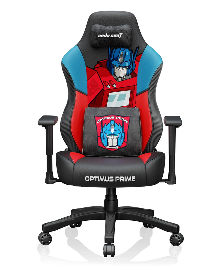 optimus prime gaming chair lumbar pillow