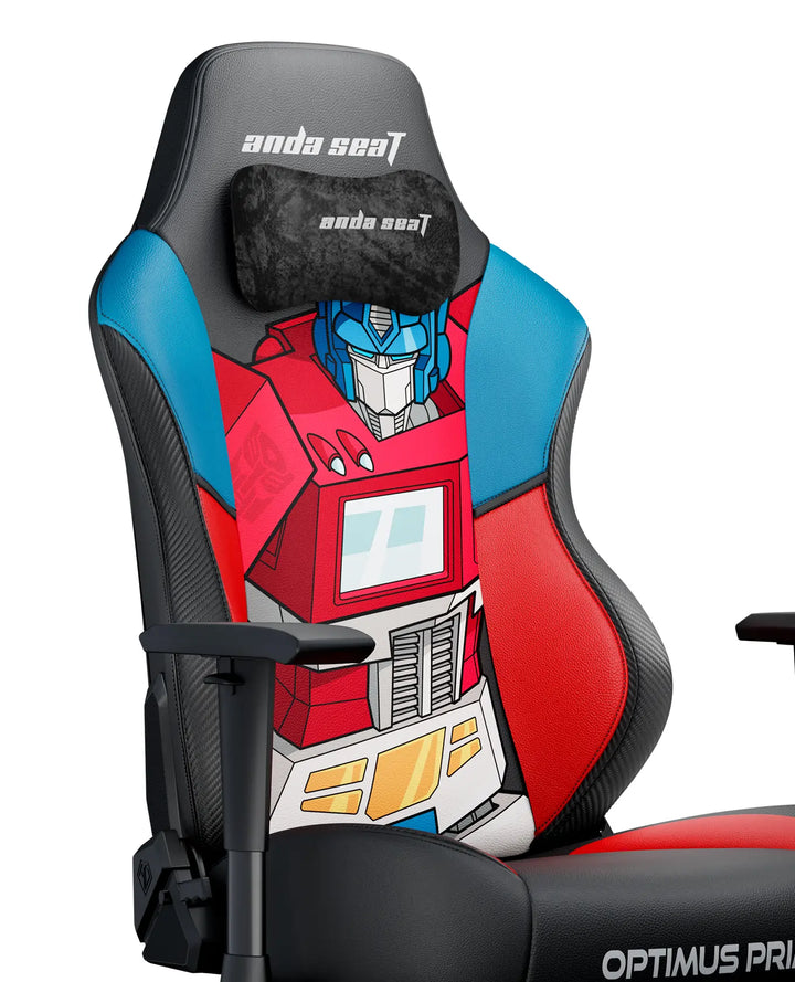 optimus prime gaming chair head pillow
